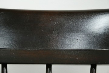 中古　美品　松本民芸家具　#91型　重厚で品格ある佇まいのキャプテンチェア　定価約13万円　(R-085975)