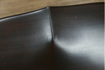 中古　美品　松本民芸家具　#91型　重厚で品格ある佇まいのキャプテンチェア　定価約13万円　(R-085975)