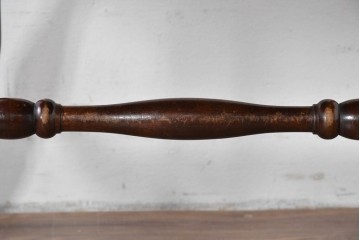 中古　美品　松本民芸家具　#91型　重厚で品格ある佇まいのキャプテンチェア　定価約13万円　(R-085975)