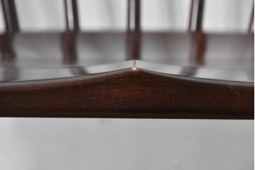 中古　美品　松本民芸家具　#91型　重厚で品格ある佇まいのキャプテンチェア　定価約13万円　(R-085975)