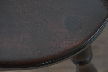 中古　美品　松本民芸家具　#91型　重厚で品格ある佇まいのキャプテンチェア　定価約13万円　(R-085975)