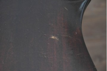 中古　松本民芸家具　鳥かごのような背姿が印象的なバードケージチェア　定価約13万円　(R-085976)