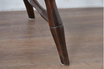 中古　松本民芸家具　鳥かごのような背姿が印象的なバードケージチェア　定価約13万円　(R-085976)