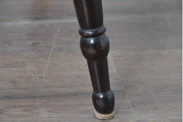 中古　松本民芸家具　背もたれの意匠が美しいA型サムバックチェア　定価約14万円　(R-085977)