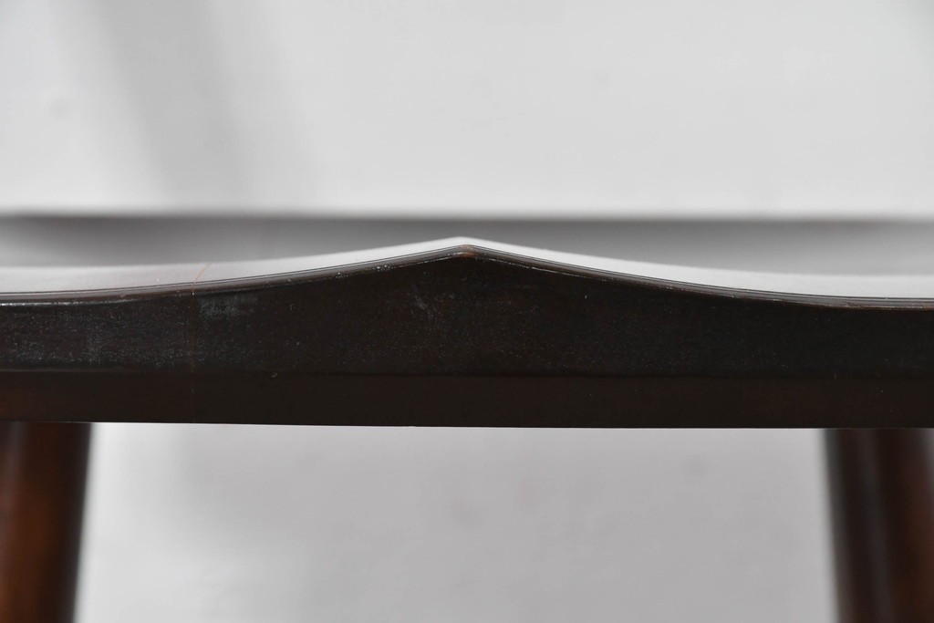 中古　松本民芸家具　背貫の意匠が個性的なB型ワイコムチェア　定価約12万円　(R-085979)