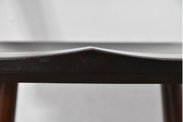 中古　松本民芸家具　背貫の意匠が個性的なB型ワイコムチェア　定価約12万円　(R-085979)