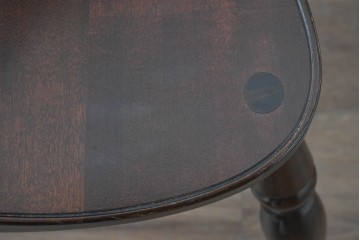 中古　松本民芸家具　背貫の意匠が個性的なB型ワイコムチェア　定価約12万円　(R-085979)