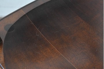 中古　松本民芸家具　背貫の意匠が個性的なB型ワイコムチェア　定価約12万円　(R-085979)