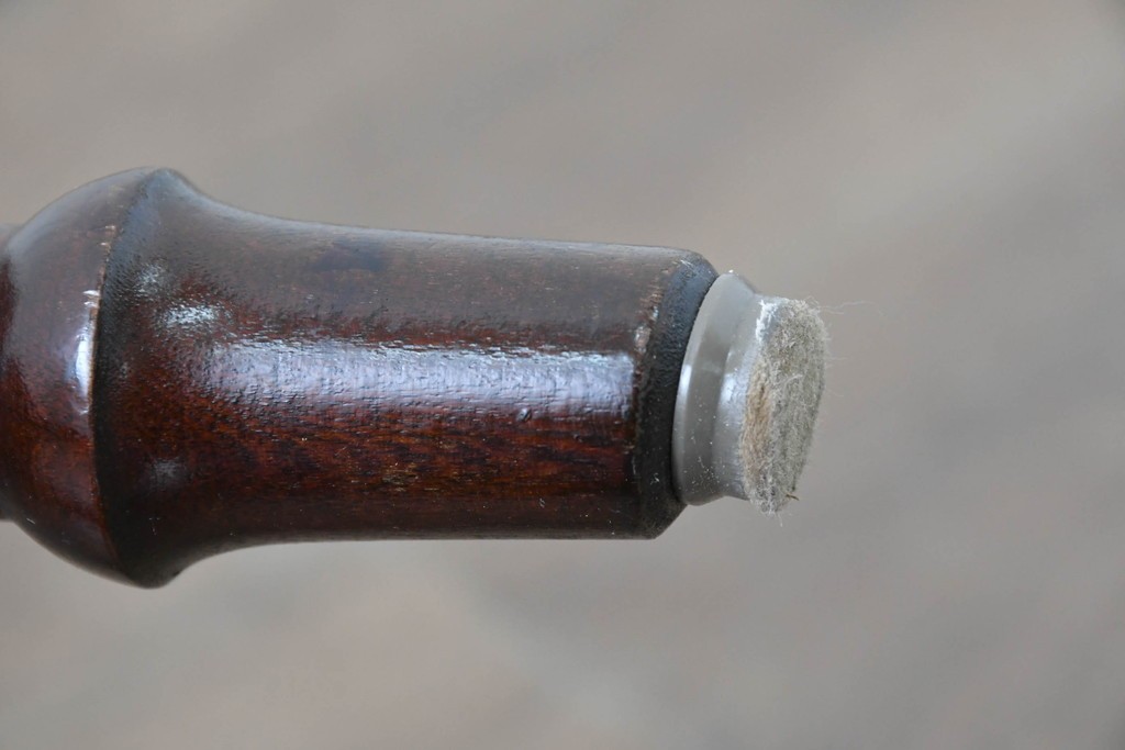 中古　松本民芸家具　丸座面が愛らしい素朴なフォルムの南京小椅子　(R-085980)