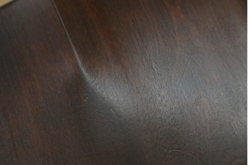 中古　松本民芸家具　背もたれの挽き物加工がお洒落な#49A型ワイコムチェア　定価約10万7千円　(R-085981)