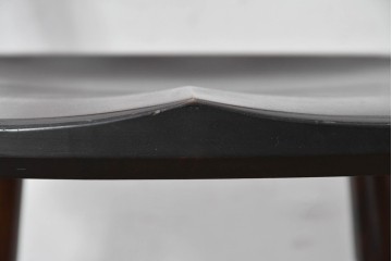 中古　松本民芸家具　背もたれの挽き物加工がお洒落な#49A型ワイコムチェア　定価約10万7千円　(R-085981)