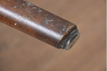 中古　松本民芸家具　背もたれの挽き物加工がお洒落な#49A型ワイコムチェア　定価約10万7千円　(R-085981)