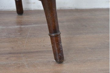 中古　松本民芸家具　背もたれの挽き物加工がお洒落な#49A型ワイコムチェア　定価約10万7千円　(R-085981)