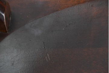 中古　松本民芸家具　背もたれの挽き物加工がお洒落な#49A型ワイコムチェア　定価約10万7千円　(R-085981)