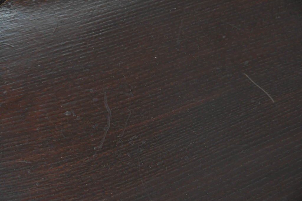 中古　松本民芸家具　竹節のデザインが施されたループバックチェア(II)　定価約13万8千円　(R-085983)