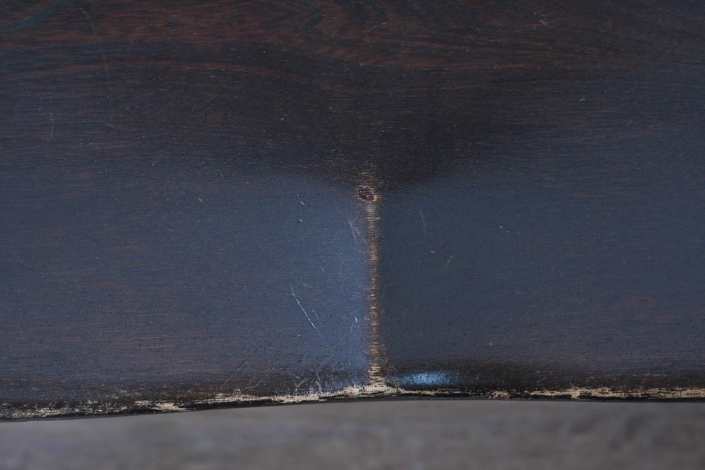 中古　松本民芸家具　竹節を思わせる挽物の造形が特徴的なループバックチェア(I)　定価約16万円　(R-085984)