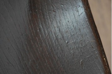 中古　松本民芸家具　竹節を思わせる挽物の造形が特徴的なループバックチェア(I)2脚セット　定価(2脚合計)約32万円　(R-085985)