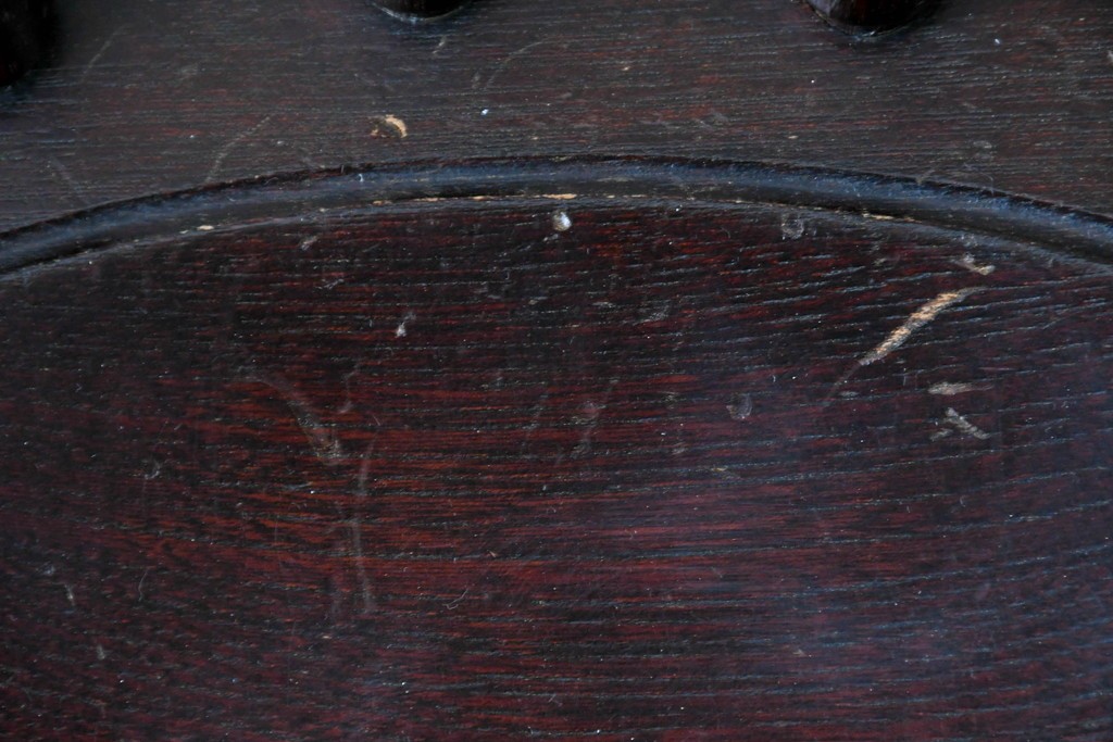 中古　松本民芸家具　竹節を思わせる挽物の造形が特徴的なループバックチェア(I)2脚セット　定価(2脚合計)約32万円　(R-085985)