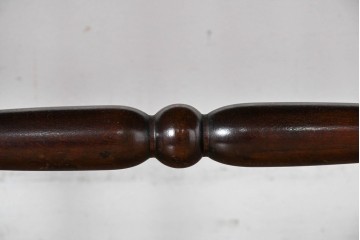 中古　松本民芸家具　細身のスポークが連なる#513型長ウィンザーチェア(III)　定価約39万円　(R-085989)