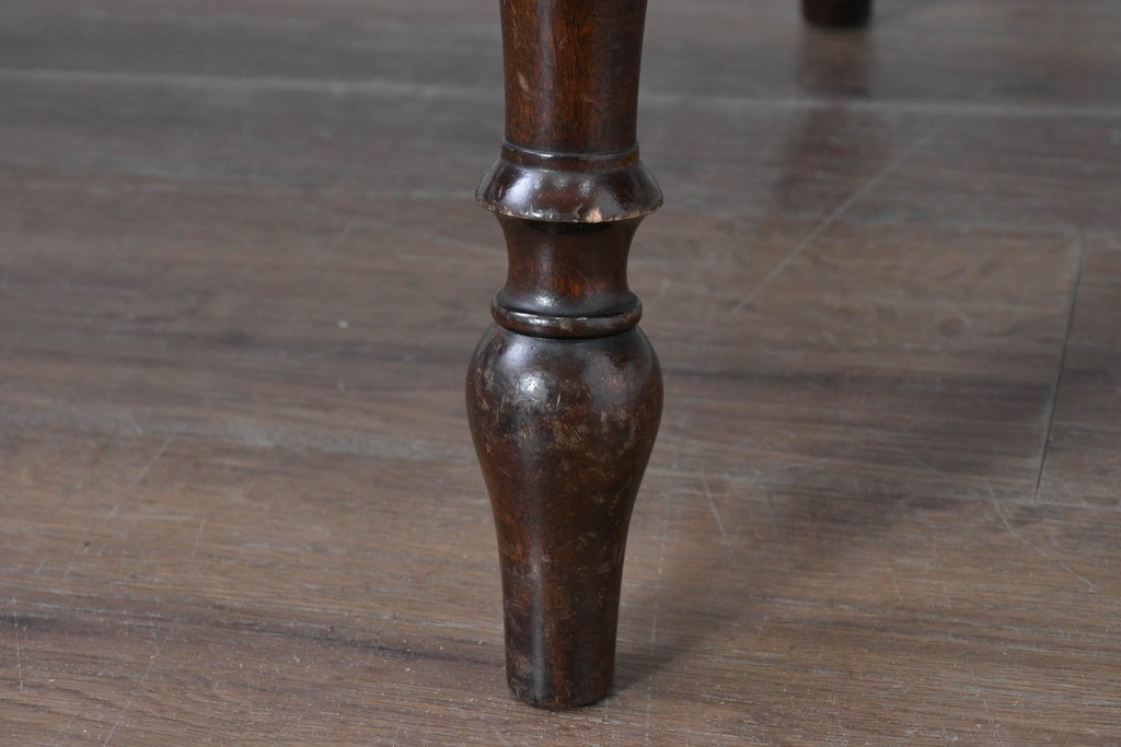 中古　松本民芸家具　細身のスポークが連なる#513型長ウィンザーチェア(III)　定価約39万円　(R-085989)