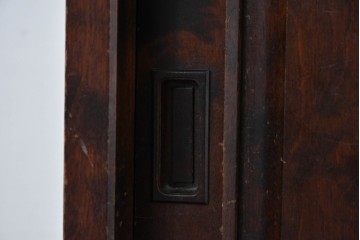 《天板取り付け加工費込み》　中古　北海道民芸家具　HM161K　重厚な木目と温もり溢れる風合いが魅力のサイドボード　(R-085994)