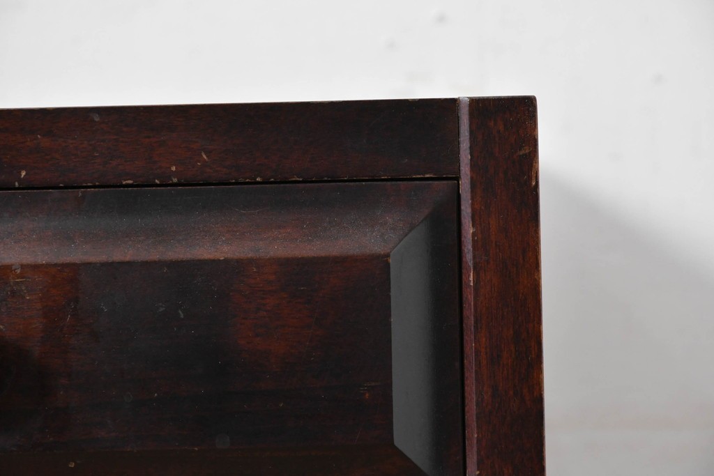 《天板取り付け加工費込み》　中古　北海道民芸家具　HM161K　重厚な木目と温もり溢れる風合いが魅力のサイドボード　(R-085994)