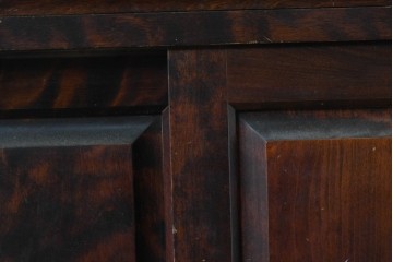 《天板取り付け加工費込み》　中古　北海道民芸家具　HM161K　重厚な木目と温もり溢れる風合いが魅力のサイドボード　(R-085994)