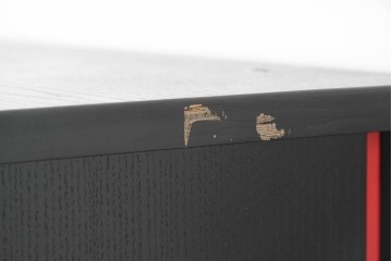 中古　希少モデル　Cassina(カッシーナ)　Brera(ブレラ)　ピエロ・デ・マルティーニ(Piero De Martini)　ガラス扉付きのキャビネット　(R-085995)