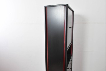 中古　希少モデル　Cassina(カッシーナ)　Brera(ブレラ)　ピエロ・デ・マルティーニ(Piero De Martini)　ガラス扉付きのキャビネット　(R-085995)