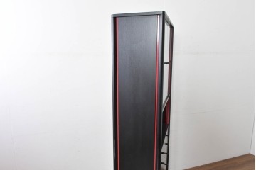 中古　希少モデル　Cassina(カッシーナ)　Brera(ブレラ)　ピエロ・デ・マルティーニ(Piero De Martini)　ガラス扉付きのキャビネット　(R-085996)