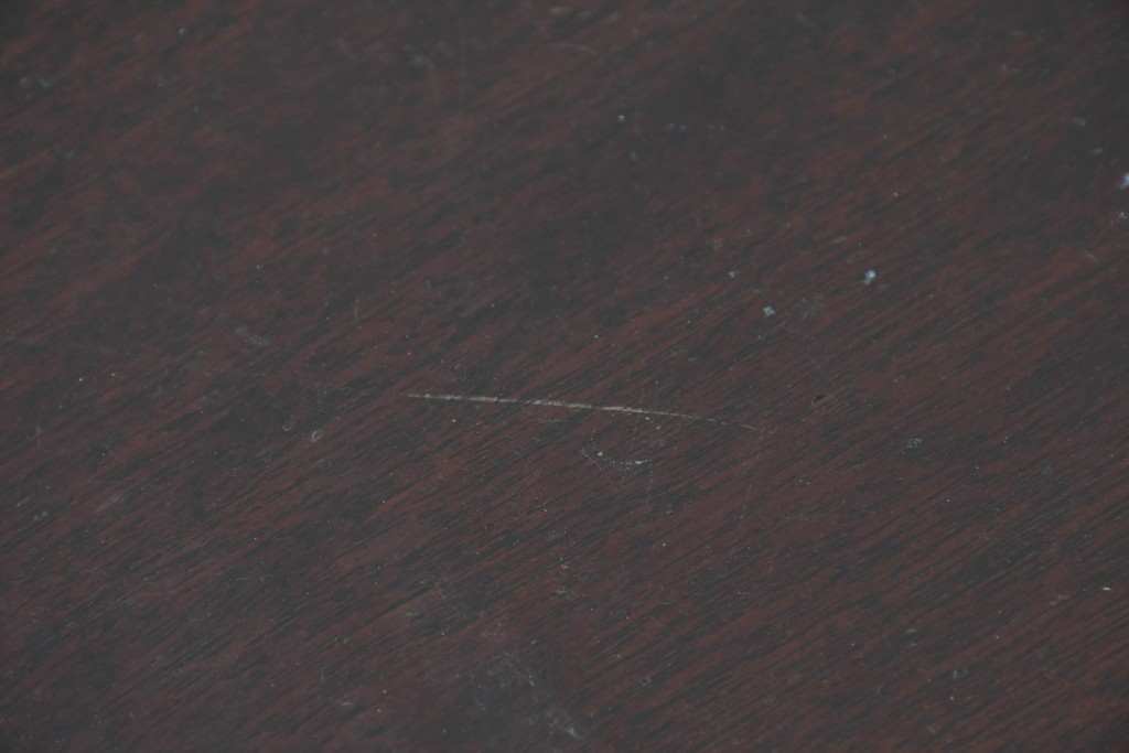 中古　松本民芸家具　クラシカルな挽き物脚のLT型食卓　定価約61万6千円　(R-085999)