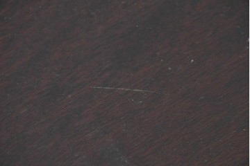 中古　松本民芸家具　クラシカルな挽き物脚のLT型食卓　定価約61万6千円　(R-085999)