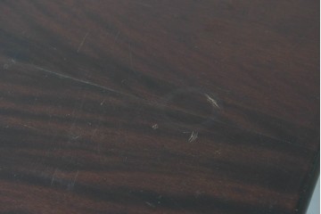 中古　松本民芸家具　クラシカルな挽き物脚のLT型食卓　定価約61万6千円　(R-085999)