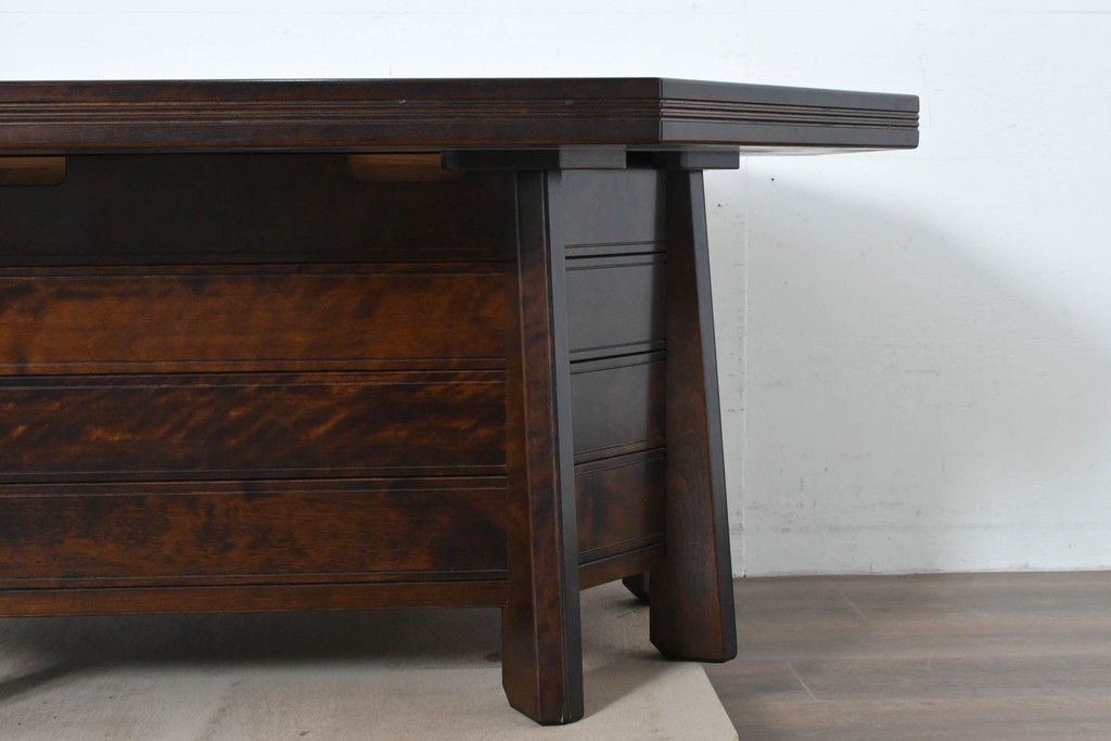 中古　美品　星野民芸(星野民藝)　桜材　重厚なつくりが際立つ八角炉　(R-086005)