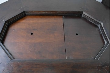 中古　美品　星野民芸(星野民藝)　桜材　重厚なつくりが際立つ八角炉　(R-086005)