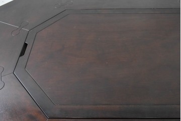 中古　美品　星野民芸(星野民藝)　桜材　重厚なつくりが際立つ八角炉　(R-086005)