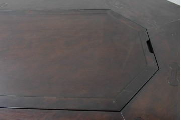 中古　美品　星野民芸(星野民藝)　桜材　重厚なつくりが際立つ八角炉　(R-086005)