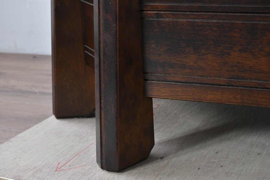 中古　美品　星野民芸(星野民藝)　桜材　重厚なつくりが際立つ八角炉　(R-086005)