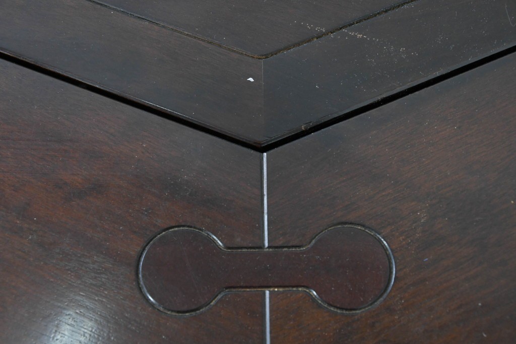 中古　美品　星野民芸(星野民藝)　桜材　重厚なつくりが際立つ八角炉　(R-086005)