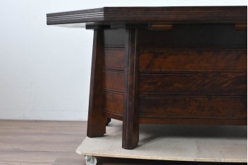 中古　美品　星野民芸(星野民藝)　桜材　重厚なつくりが際立つ八角炉　(R-086005)