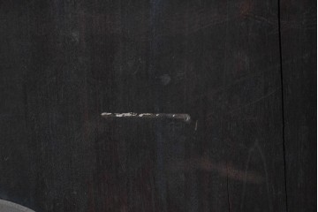 和製アンティーク　新潟産　重厚な金具が存在感を放つ観音扉付き帳場箪笥　(R-086008)