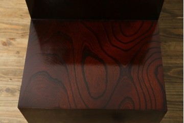中古　美品　欅産業　仙台民芸箪笥(仙台箪笥)　牡丹文の重厚な金具が目を引く三尺階段箪笥　定価約50万円　(R-086020)