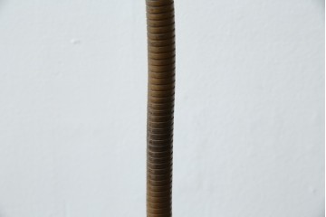 和製ヴィンテージ　ブロンズカラー　ライオンのエンブレムがポイント　インダストリアルなデスクスタンド　(R-086022)