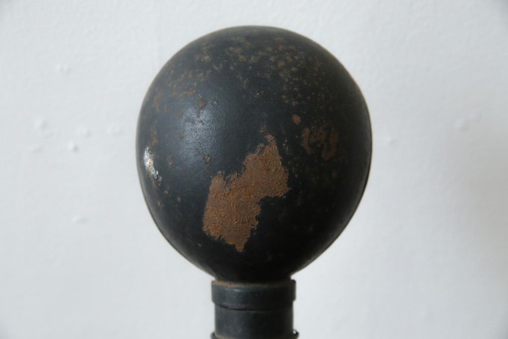 和製アンティーク　インダストリアル　年月を経た風合いが絵になる無骨なデスクスタンド　(R-086023)