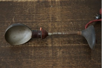 和製アンティーク　インダストリアル　年月を経た風合いが絵になる無骨なデスクスタンド　(R-086023)