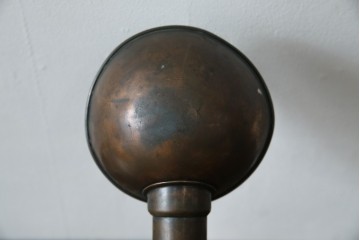 和製アンティーク　インダストリアル×レトロな蛇腹アームのデスクスタンド　(R-086024)