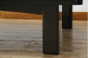 中古　美品　輪島塗り　天板に草花が描かれた座卓　定価約160万円　(R-086029)