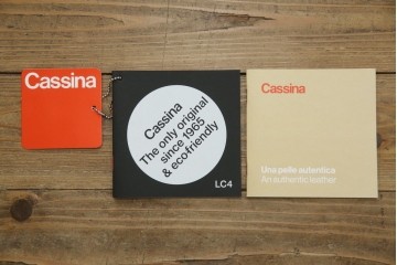 中古　美品　Cassina(カッシーナ)　本革　Le Corbusier(ル・コルビュジエ)が生んだ名作、LC4シェーズロング　定価約133万円　(R-086032)