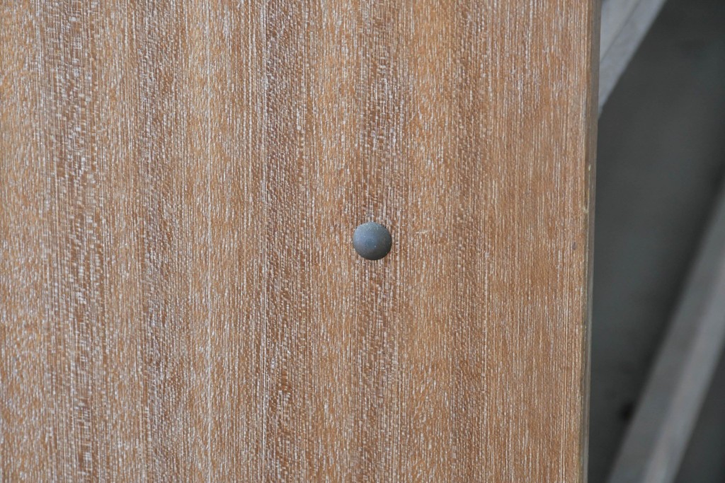 和製ヴィンテージ　たっぷり収納できるシンプルな木製本棚　(R-086037)