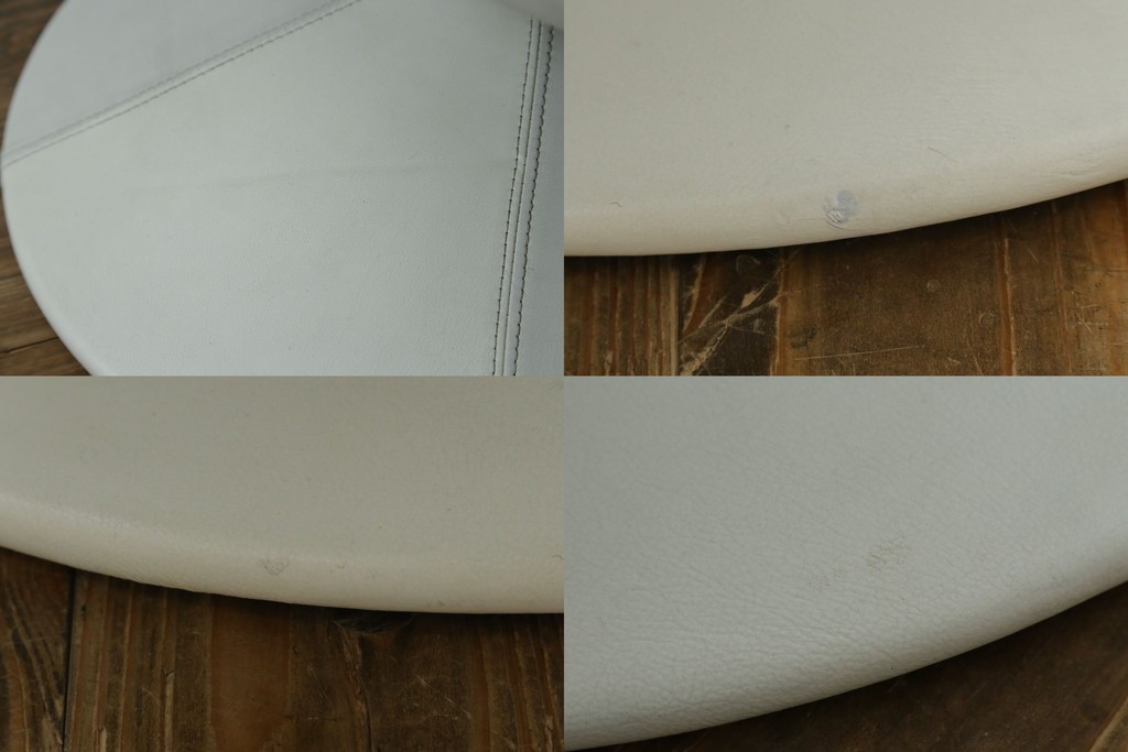 中古　希少な廃番品　EKORNES(エコーネス)　最上級クラス　ドルチェシリーズ　ゆったりとしたつくりのストレスレスチェアとオットマンのセット　定価約50万円　(R-086041)